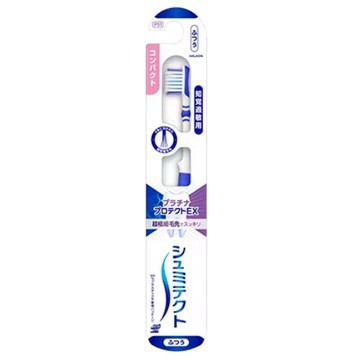 Shumitect Toothbrush Platinum Protect EX Compact (Normal) 1 piece