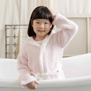 洋森生活-兒童棉花糖浴袍-3色