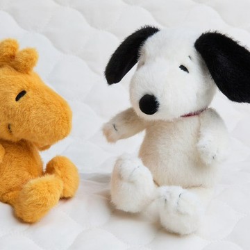 24H快速出貨| BON TON TOYS Snoopy史努比環保毛絨玩偶-奶油 17cm