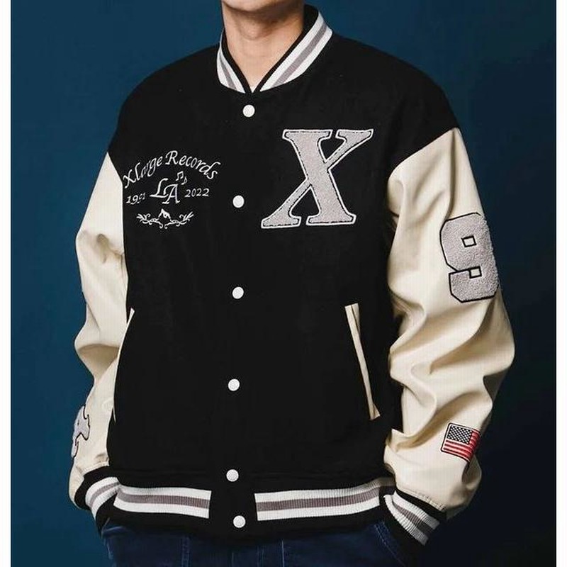 注目ブランドのギフト スタジャン XLARGE VARSITY ワッペン