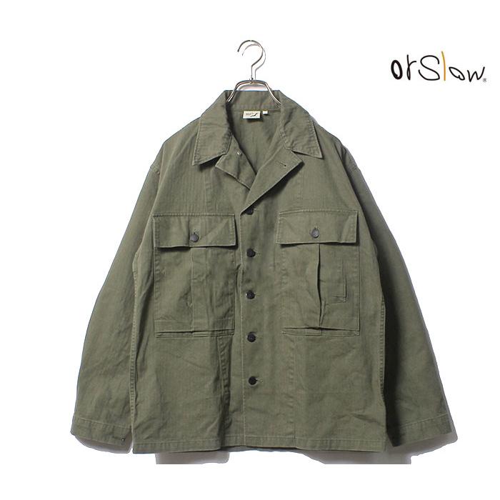 orSlow オアスロウ M-43 ヘリンボーンツイル ジャケット US ARMY