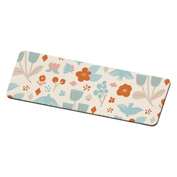 收納王妃 北歐風珪藻土軟式洗漱墊 24 x 8 x 0.5cm  1個  田園鄉村