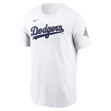 NIKE Los Angeles Dodgers Y26 NIKE MLB Commissioners Gold N&N Tee Freddie Freeman 男 短袖上衣 N199-10A-6LD-15Y