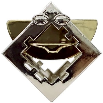 解密玩具 HANAYAMA魔金復刻Cast Puzzle宙Cuby款燒腦玩具機關金屬解鎖【MJ7656】