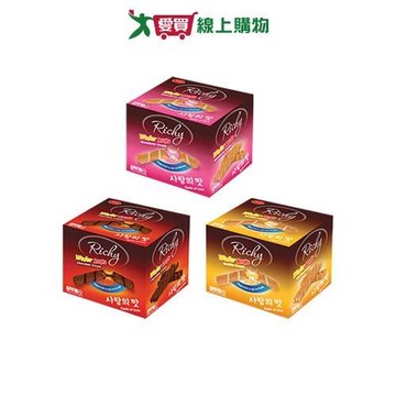 瑞奇爆漿捲心三兄弟系列(巧克力/草莓/香草)(440G/盒)【愛買】