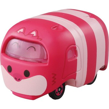 大賀屋 TOMICA TSUM 小汽車 柴郡貓 多美小汽車 夢遊仙境 咧嘴貓 笑笑貓 模型 迪士尼 正版 L00010059