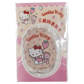 Hello Kitty 凱蒂貓 三麗鷗 香氛卡 台灣製 棉絮紙材質  洋甘菊  1包