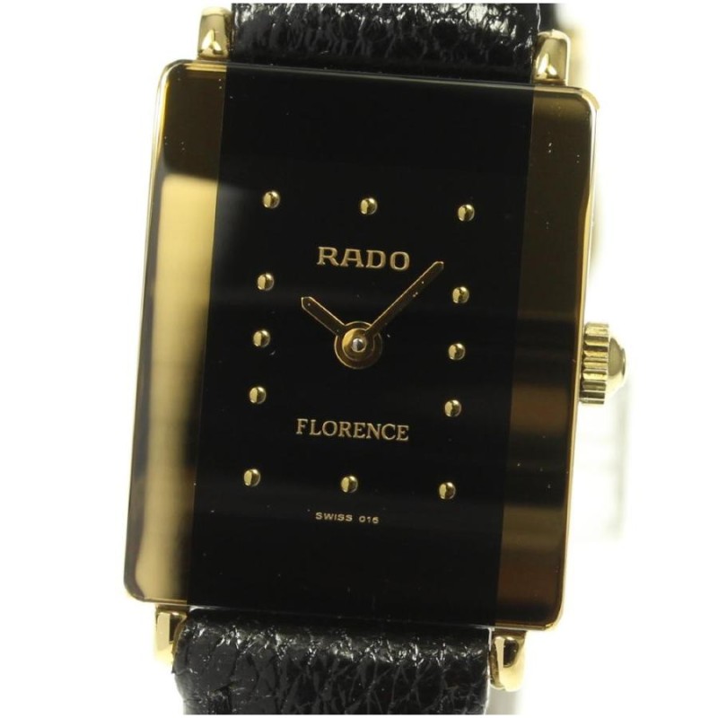 ☆美品【RADO】ラドー フローレンス 153.3606.2N クォーツ レディース