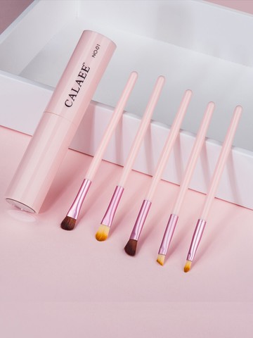 化妝刷套裝 眼影刷套裝便攜一支三支裝軟毛眼部迷你小號唇刷眉刷鼻影化妝刷子 【CM56】