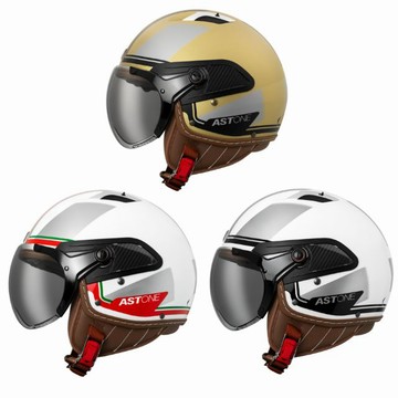 ASTONE CJ300 AR13 復古帽 經典安全帽 半罩式安全帽 皮革內襯 輕量