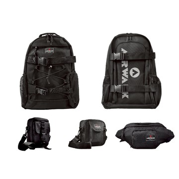 AIRWALK 背包 後背包 登山包 手機袋 零錢包 腰包 側背包 / 交換禮物 聖誕禮物 多功能 /黑色