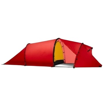 HILLEBERG 納洛 紅標 Nallo 3 GT 輕量抗撕裂三人帳篷(3.2kg)/寬敞的置物空間/全方位四季帳棚 適縱走/013712 紅