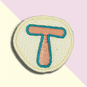 童趣刺繡貼-T