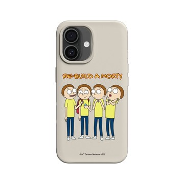 iPhone 16 SolidX 貝殼灰 - 瑞克和莫蒂 Rick and Morty - 建造一個莫蒂