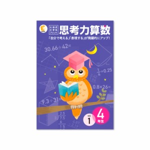  七田式教材（しちだ）　小学生プリント4年生 思考力算数