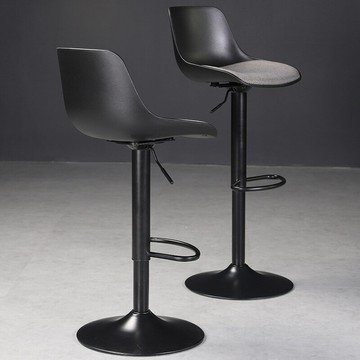 ??快速出貨 可開發票 北歐吧椅現代簡約高腳凳家用輕奢旋轉升降吧臺椅靠背酒吧高腳椅子