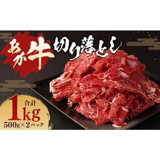 ふるさと納税 熊本県 人吉市 あか牛 切り落とし 合計1kg 500g×2パック