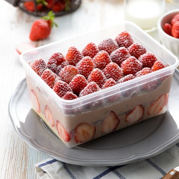 超人氣團購美食/辦公室最愛/盒子蛋糕/草莓爆多【惡魔】便當/下午茶首選  600克左右