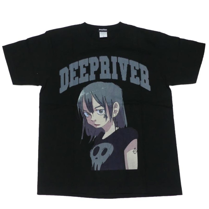 値下げ】DEEPRIVER×Jun Inagawa courrage anarchy Tee カレッジ アナーキー クルーネック プリント Tシャツ  | LINEブランドカタログ