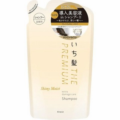 いち髪 プレミアム エクストラダメージケアシャンプー シャイニーモイスト 詰替用 （３４０ｍｌ）