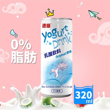 【速纖】乳酸飲料320ml*24罐入_廠商直送12/22陸續出貨