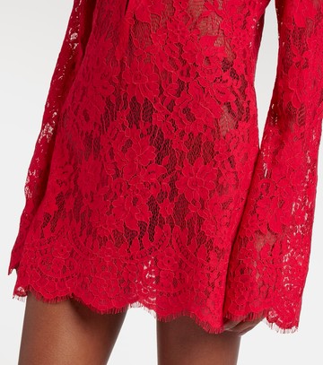 Bananhot Millie cotton and brocade lace minidress