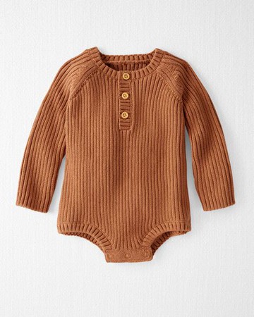 Baby Organic Cotton Sweater Knit Bubble