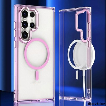 高透Magsafe磁吸手機殼 保護殼 適用 三星A55 A54 A34 A35 A25 S23 FE S24 Ultra