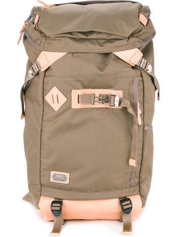 As2ov - Ballistic nylon backpack - men - Nylon - One Size - Brown