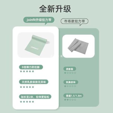 瑜伽彈力帶拉力帶健身男女阻力帶拉伸開肩背翹臀力量訓練