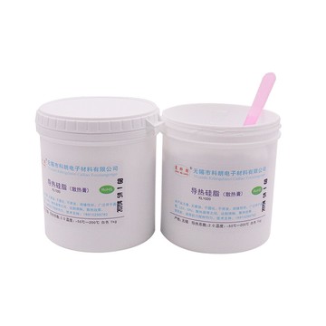 導熱脂 散熱脂 散熱膠 矽脂 星科朗KL1020導熱硅脂 大功率LED散熱膏 CPU IGBT導熱膏 白色1kg 全館免運