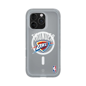 iPhone 16 Pro AirX 流變灰 - NBA - Logo-奧克拉荷馬市雷霆 Oklahoma City Thunder - Light