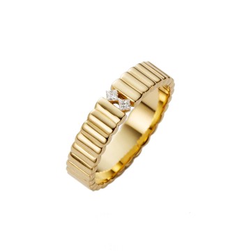 18K 手指餅乾鑽石戒指