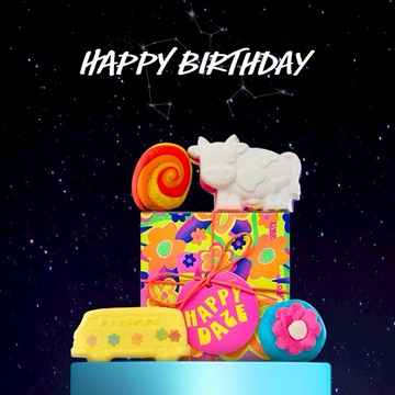 【LUSH 英國直營】射手座 你是我的小太陽｜陽光笑臉 泡澡禮盒