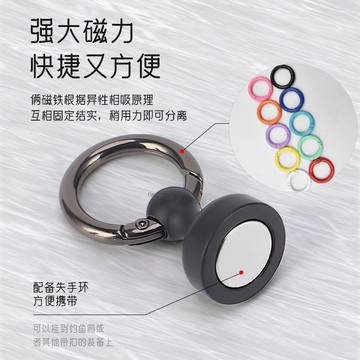 ⚡新品首發⚡升級款跨境漁具對吸登山扣磁鉤磁力掛扣 抓魚手套強磁對吸磁鐵釦【0522】