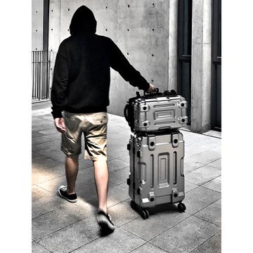 拉桿行李箱男生大容量結實加厚耐用28寸靜音防震萬向輪26寸登機箱