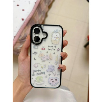 保護套 美飾美殼籃子小狗適用iPhone16/17Pro蘋果手機殼15/14/13亞克力11
