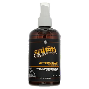 SUAVECITO 骷髏頭 Whiskey Bar 深焙威士忌鬍後水 8oz  1瓶