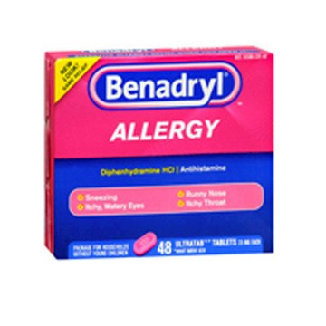 Benadryl Allergy Relief Ultra Tablets 48 tabs by Benadryl