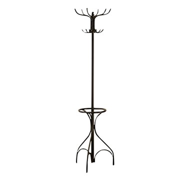 日系無印風衣帽架 PIK-001-BK 簡約設計 多功能收納  黑色