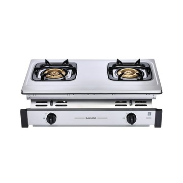 SAKURA 銅爐頭嵌入式瓦斯爐 G6320A(NG1)