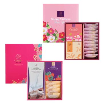 【櫻桃爺爺】花時春饗&馥貴平安禮盒x2盒-附提袋(任選)