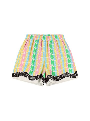 Printed Cotton Poplin Shorts