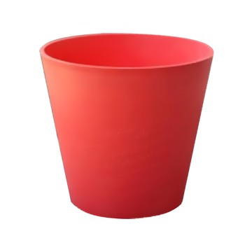 生活King 日式彩盆 盆栽 紅色  4.5(9 x 12.5 x 13cm)吋  3組