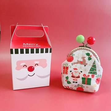 小彩虹糖果口金零錢包-聖誕夜/免費贈送耶誕包裝