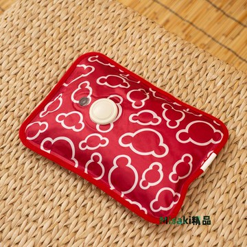 冬季保溫充電熱水袋暖手寶毛絨卡通絲光電暖寶家用便攜式辦公室用-Misaki精品