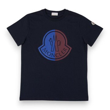 Moncler Enfant Kids logo 印花短袖 T-Shirt
