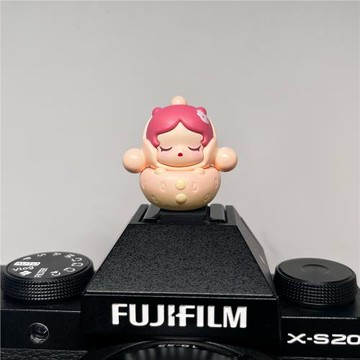 正版泡泡瑪特草莓甜心萌粒相機熱靴蓋創意卡通適用索尼富士尼康