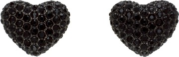 Marc Jacobs 黑色 The Heart Balloon Pavé 耳钉