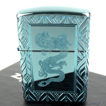 ZIPPO 美系~Elegant Dragon-優雅中國龍圖案設計打火機(ARMOR裝甲)